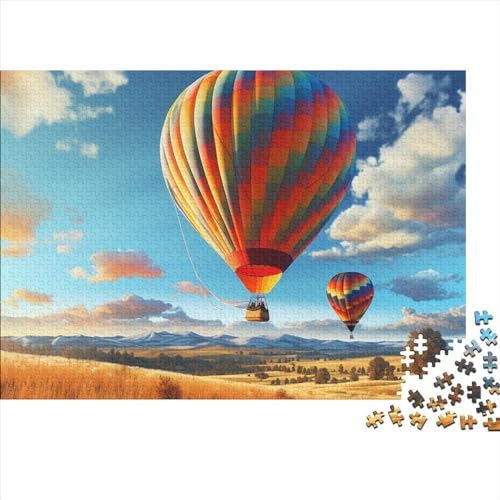 Puzzle 1000 Teile Erwachsene Hot Air Balloo Puzzles Für Erwachsene Lernspiel Herausforderungsspielzeug 1000-teilige Puzzles Für Erwachsene Kinder 1000pcs (75x50cm) von YUXINYUE