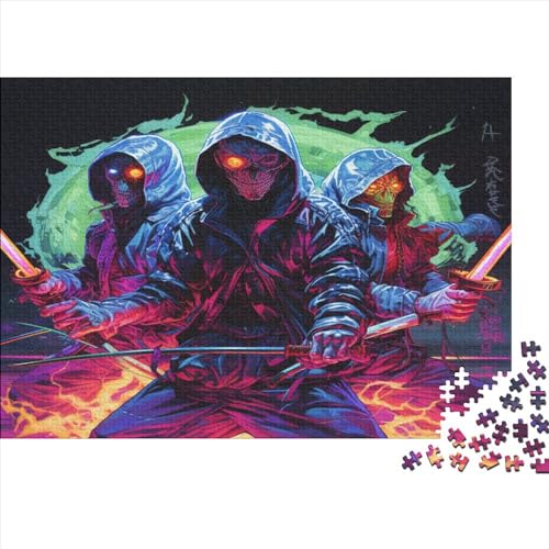 Puzzles Für Kinder500 Teile Karikatur Puzzle DIY Japanese Ninja Puzzle 500 Teile Klassische Puzzles Spielzeug Familienspaß Jigsaw Board 500pcs (52x38cm) von YUXINYUE