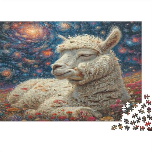 Sheep Puzzle 300 Teile Für Erwachsene & Kinder - Outdoor & Reisespielzeug -Steckpuzzle Geduldspiel 300pcs (40x28cm) von YUXINYUE