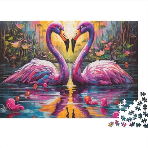 Swan Puzzle 1000 Teile Erwachsene | Cartoon | 1000 Teile Puzzle Für Erwachsene Und Kinder Ab 14 Jahren Holzpuzzle 1000pcs (75x50cm) von YUXINYUE