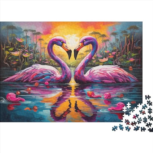 Swan Puzzles Für Kinder500 Teile Karikatur Puzzle DIY Puzzle 500 Teile Klassische Puzzles Spielzeug Familienspaß Jigsaw Board 500pcs (52x38cm) von YUXINYUE