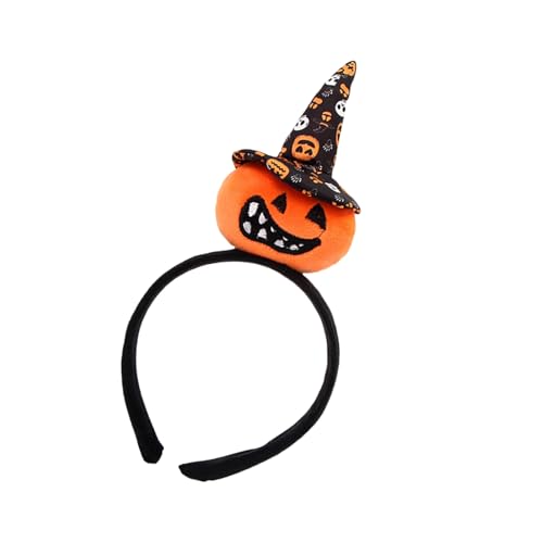 YUXITA Halloween-Kürbis-Stirnbänder, verstellbare Kinder-Kopfbedeckung, bequemer Kopfschmuck für Kinder- und Erwachsenenkostüme von YUXITA