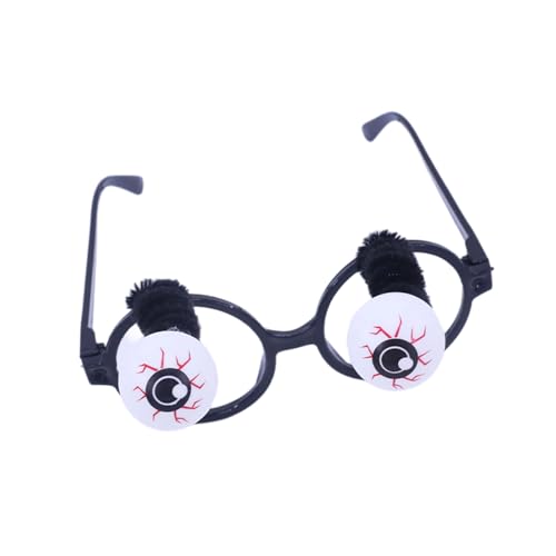 YUXITA Lustige Halloween-Brille, Streich-Augapfel-Brille, Cosplay-Requisiten, Party-Dekoration, Neuheit, Brillen, Festival, Kostüm-Requisiten von YUXITA