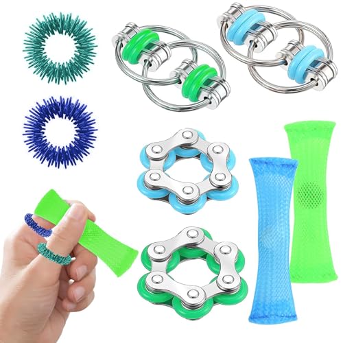 YUZHEDM 8 Stück Entlastet Druck Spielzeug Anti Stress spielzeuge, Fidget Toys adhs Spielzeug für Kinder Erwachsene Fidget Toys for ADHS von YUZHEDM