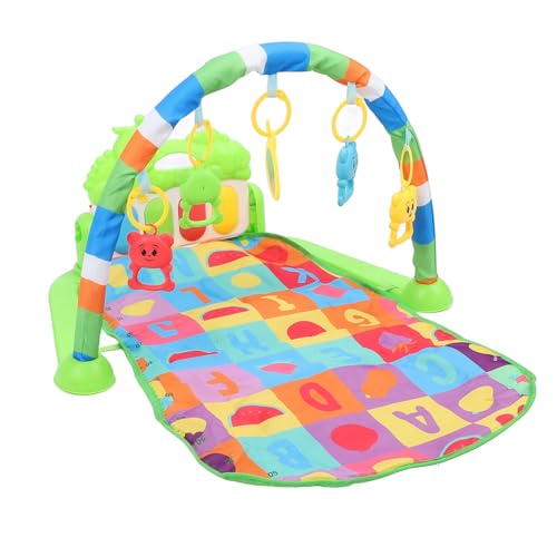 Baby Kick Piano Gym, Faltbare Babyspielmatte mit Musikalischer Aktivitätsmatte für Neugeborene, Babypartys von YWBL-WH