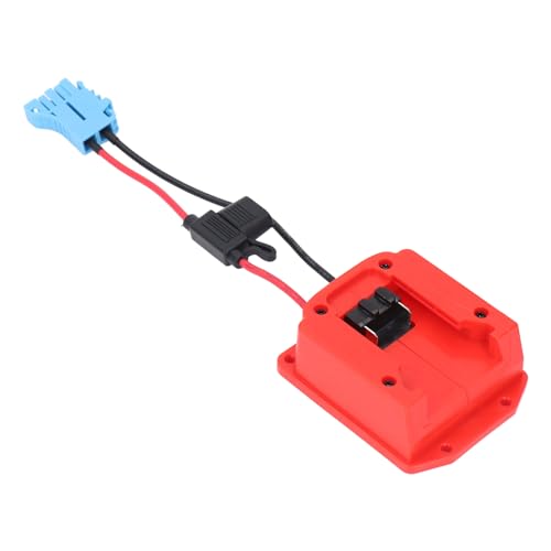 Kleinkind-Reitspielzeug-Batterieadapter, Kinder-Reitspielzeug, 18-V-Batterieadapter für Peg Perego (blauer Stecker) von YWBL-WH