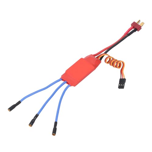 YWBL-WH 30A ESC, Bürstenloser Elektronischer Geschwindigkeitsregler Anti-Interferenz-Drohnen-ESC mit T-Stecker, für FPV F450 Mini-Quadcopter-Drohne von YWBL-WH