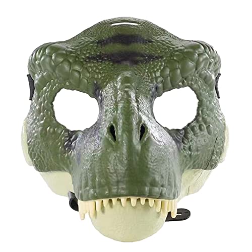 YWJewly Halloween Maske Kinder Dinosaurier Geschenk Faschingsgeschenk Kind Dinosaurier Zubehör Brille Schwarz (B, One Size) von YWJewly