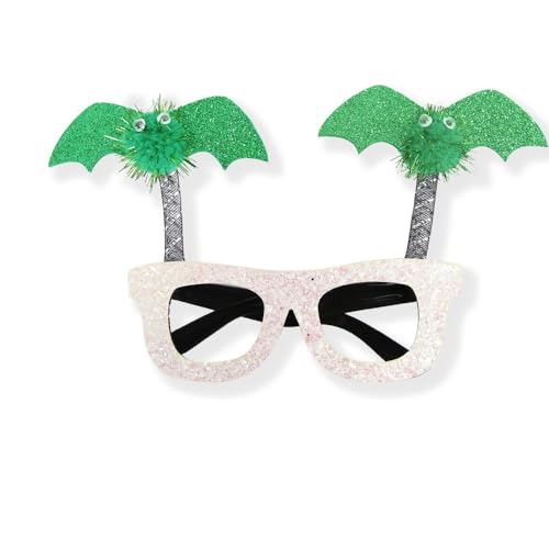 YWJewly Halloween Party Deko Set Fledermaus-Brille, Halloween-Party-Dekorationen für Kinder, Tanz, Cosplay, lustige Rahmen Buch Ereignishorizont (C, 23X13.5cm) von YWJewly