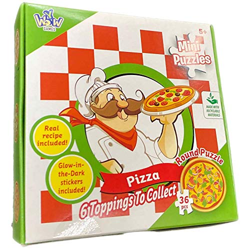 Mini Puzzle Pizza (6 Motive) von binoa