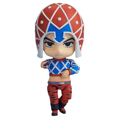 YXCC-SEN JoJo's Bizarre Adventure Figur Guido Mista Anime Figur Gelenk Bewegliches Musterornament von YXCC-SEN