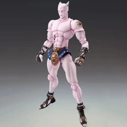 YXCC-SEN JoJo's Bizarre Adventure Figur Killer Queen Anime Figur Gelenk Bewegliches Musterornament von YXCC-SEN