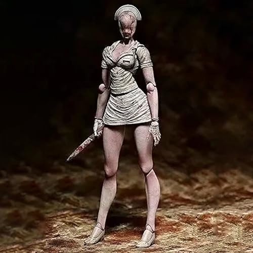 YXCC-SEN Pyramid Head Figure Red Pyramid Thing Figure Bubble Head Nurse Figure Game Figure von YXCC-SEN