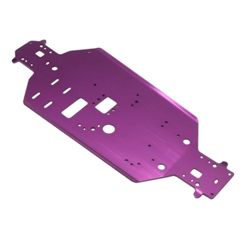 YXIUEYINGE 06001 Metallchassis for RC 1/10 Off-Road Buggy/LKW-Teile for HSP 94108 94106(Purple) von YXIUEYINGE