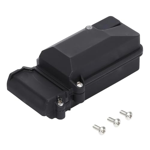 YXIUEYINGE Kunststoff wasserdichte RC Auto Radio Gerät Empfänger Box for Axial SCX10 90046 for Trax-xas TRX4 D90 1/10 RC Crawler Auto Teile von YXIUEYINGE