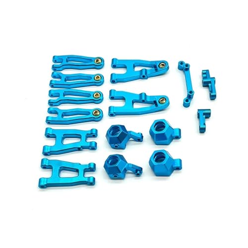 YXIUEYINGE Metall-Lenkbecher-Set for Vorder- und Hinterschwinge for SG 1603 SG1603 SG1604 UD1601 UD1602 UD1603 1/16 RC Car Upgrades Teile(Blauw) von YXIUEYINGE