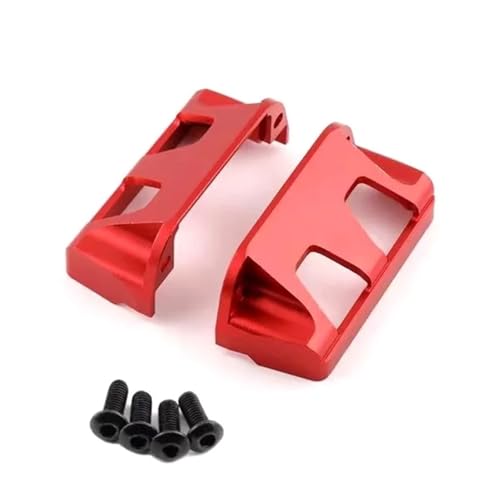 YXIUEYINGE Metall Lenkservoschutz 5315 for Trax-xas 1/10 E-REVO 2.0 86086-4 REVO 3.3 for Slayer Pro 4x4 RC Auto Upgrade Teile(Rood) von YXIUEYINGE