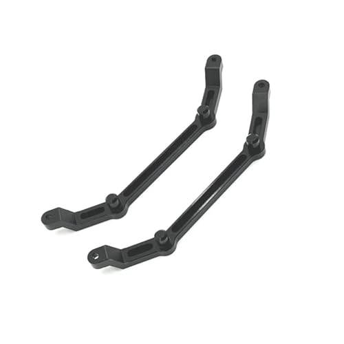 YXIUEYINGE Metall-Upgrade, Feste Säule an der Autoschale, for MN-Modell 1/12 MN128 for Wrangler RC-Autoteile(Zwart) von YXIUEYINGE