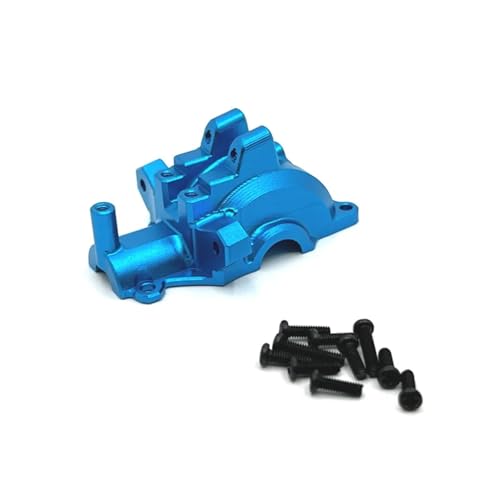 YXIUEYINGE Metall Upgrade Front Getriebe Abdeckung for SCY 1/16 volle Serie for JJRC C8805 RC Auto Teile(Sky Blue) von YXIUEYINGE