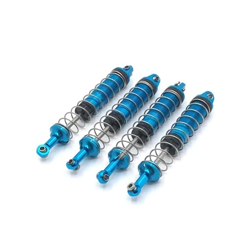 YXIUEYINGE Metall Upgrade Nachrüstung Hydraulische Feder Stoßdämpfer for WLtoys A323 104009 12401 12402-A 12403 12404 12409 RC Auto Teile(Sky Blue) von YXIUEYINGE