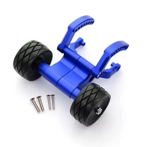 YXIUEYINGE Metall Wheelie Bar for 1/10 for TRAX-XAS E-REVO 2,0 86086-4 56087-1 Monster Truck RC Auto Upgrade Teile Zubehör(Blauw) von YXIUEYINGE