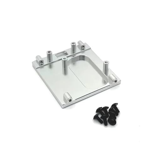 YXIUEYINGE Metall verbesserter Motor Fester Sitz for MN Modell 1/12 MN168 MN78 Neue MN99S RC Autoteile(Silver) von YXIUEYINGE