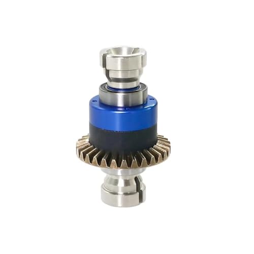 YXIUEYINGE RC Auto Metall Differential for ARR-ma 1/18 for Granite Grom Typhon Grom 1/14 Mini for Mojave Grom RC Auto Upgrade Teile Zubehör(Silver Blue) von YXIUEYINGE