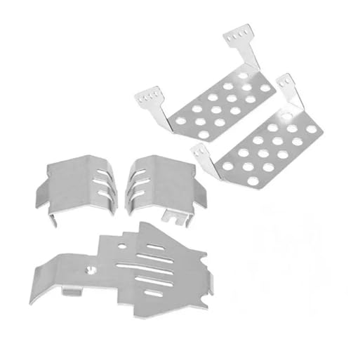 YXIUEYINGE RC Auto TRX4 TRX-4 Stoßstange Chassis Rüstung Schutz Skid Platte for Trxs 82056-4 Upgrade Teile YXIUEYINGE RC Auto TRX4 TRX-4 Stoßstange Chassis Rüstung Schutz Skid Platte for Trxs 82056-4 Upgrade Teile von YXIUEYINGE