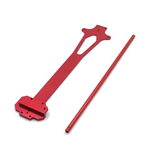 YXIUEYINGE Verbesserte Metallmodifikation Zweite Schichtplatine Zentrale Antriebswelle for WLtoys 1/12 124018 124019 RC Autoteile(Rood) von YXIUEYINGE