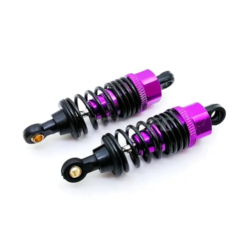 YXIUEYINGE for HSP 102004 122004 68mm Aluminium Aolly Metall Stoßdämpfer 02002 02175 1/10 Upgrade Teile for On-Road Drift Auto 94123 S274(2pc Purple) von YXIUEYINGE