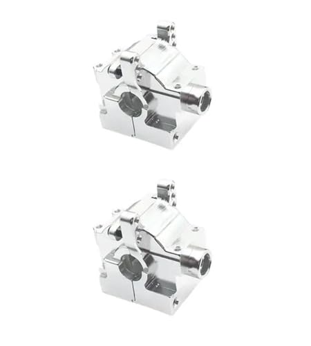 YXIUEYINGE for JLB Racing for Cheetah 1/10 Bürstenlosen RC Auto Ersatzteile Getriebe EA1049 Getriebe(Silver 2pcs) von YXIUEYINGE