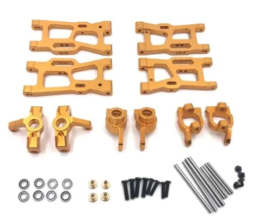 YXIUEYINGE for WLtoys 144010 144002 124017 124019 124018 144001 124007 RC Auto Teile Upgrade Metall Kit Antriebswelle Zugstange Schaukel arm Lenkung(C3) von YXIUEYINGE