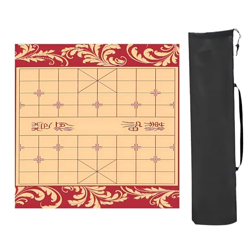 YXLYFDLY Mahjong Matte für Tisch mit Aufbewahrungstasche, quadratische Spielmatte für Mahjon-Poker, rutschfeste Geräuschreduzierung, Mahjong-Tischmatte (Stil 2,60 x 60 cm) von YXLYFDLY