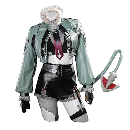 YXZCOS Kostüm Luxuriös （Zenless Zone Zero: Jane Doe） Cosplay Kleidung Halloween Kleid Karneval Bekleidung Party Kostüme Outfit -L von YXZCOS