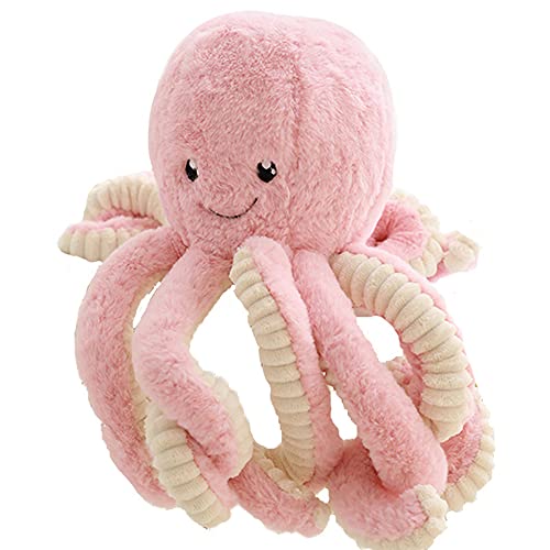 YXian Octopus Spielzeug Plüsch niedlichen Kuh Kissen Stofftier Spielzeug (15.57in, Rosa) von YXian