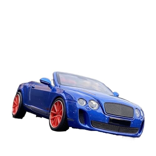 YYFhck Modellauto aus Metall Für B&entley Für Continental GT Legierung Auto Modell Druckguss Metall Auto Modell 1:24 Spezifikationen(Blue) von YYFhck