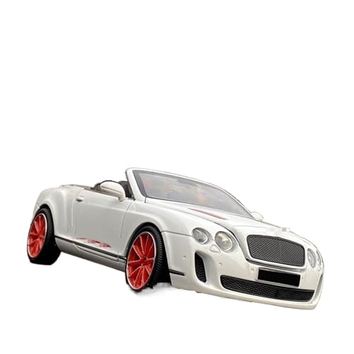 YYFhck Modellauto aus Metall Für B&entley Für Continental GT Legierung Auto Modell Druckguss Metall Auto Modell 1:24 Spezifikationen(White) von YYFhck