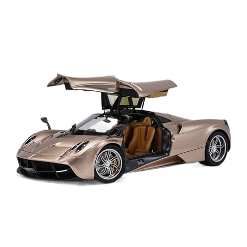 YYFhck Modellauto aus Metall Für P&agani Für Huayra Sportwagen Legierung Automodell Druckgussfahrzeuge 1:18 Spezifikationen(Gold) von YYFhck