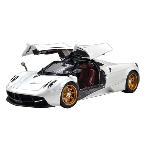 YYFhck Modellauto aus Metall Für P&agani Für Huayra Sportwagen Legierung Automodell Druckgussfahrzeuge 1:18 Spezifikationen(White) von YYFhck