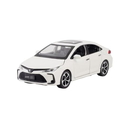 YYFhck Modellauto aus Metall Für T&oyota Für Corolla Legierung Automodell Diecast Metallfahrzeuge Automodell 1:32 Spezifikationen(White) von YYFhck