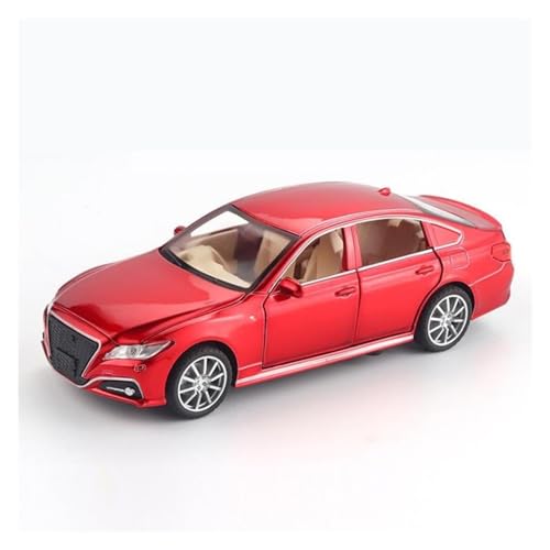 YYFhck Modellauto aus Metall Für T&oyota Für Crown Metallauto Legierung Auto Druckguss Fahrzeuge Auto Modellauto 1:32 Spezifikationen(Red) von YYFhck