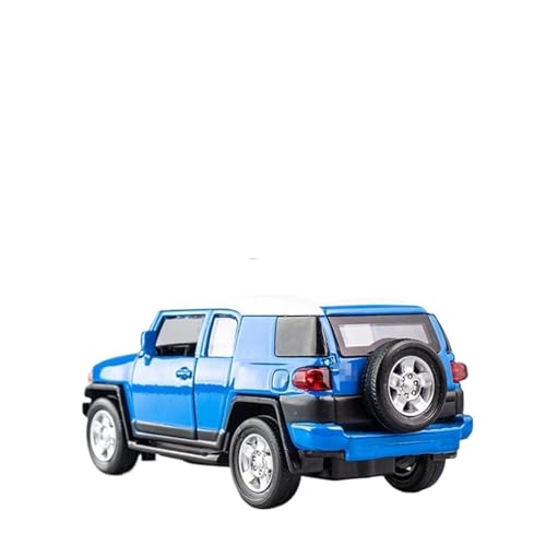 YYFhck Modellauto aus Metall Für T&oyota Für FJ Cruiser Automodell Diecast Metal Fahrzeuge Automodell 1:32 Spezifikationen(Blue) von YYFhck