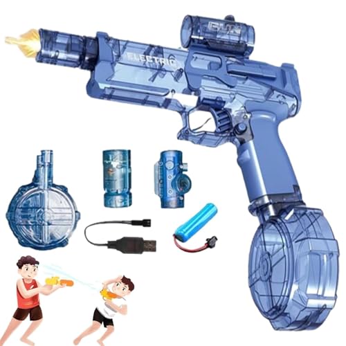 Ultimate Battle Blaster-Wasserpistole, Ultimate Aqua Blaster, Ultimate Water Blaster für draußen, für Sommer-Pool- und Strandparty-Spielzeug(Blue) von YYGJYGOO