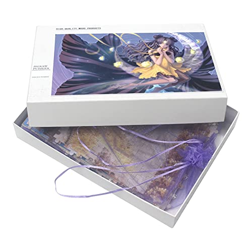 500Pcs Puzzle，Anime Sailor Moon，Erwachsene Dekompression Spiel Puzzle Studenten Spielzeug Für Kinder Weihnachten Geburtstag Geschenke（52x38cm）-5 von YYHMKB