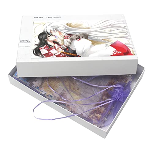 Anime Inuyasha，Holz- Puzzle 1000 Stück Adult Toys Dekompressionsspiel（75x50cm）-5 von YYHMKB