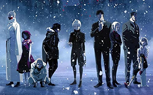 Anime Tokyo Ghoul, 1000-teilige Puzzles，Kinder-Holzpuzzles für Erwachsene Geduld entwickeln Fokus Druckreduzieren DIY-Geschenk. von YYHMKB