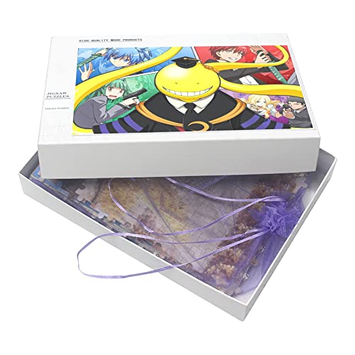 Assassination Classroom Anime, Teens 1000 Teile Puzzle，Erwachsene 1000 Teile Puzzle Artwork Puzzles Lernspielzeug DIY Geschenke für.(50x70cm) von YYHMKB