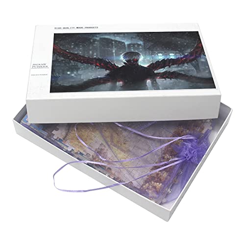 Puzzle 1000 Teile，Anime Tokyo Ghoul，Papp- Adult Toys Dekompressionsspiel（38x26cm）-5 von YYHMKB