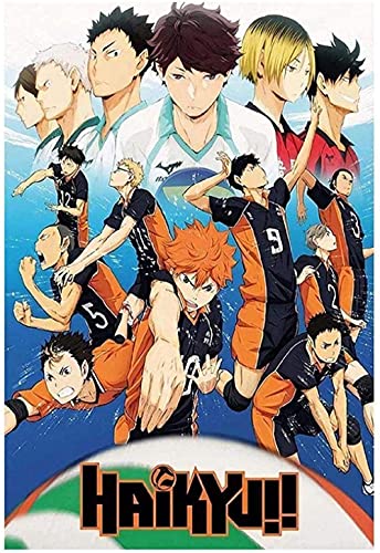 YYHMKB Puzzles Puzzles for Kinder 1000 Teile Japan Anime Haikyuu!! Volleyball-Jungen-Anime-Puzzles von YYHMKB