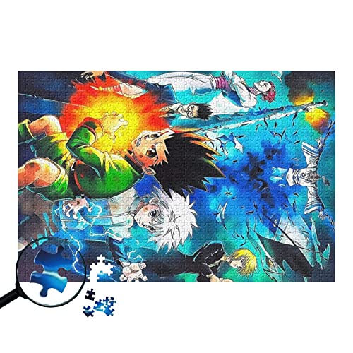 YYHMKB Anime Hunter x Hunter, Puzzle 1000 Teile,Puzzle aus Papp Spielzeug für Erwachsene Dekompressionsspiel-38x26cm von YYHMKB